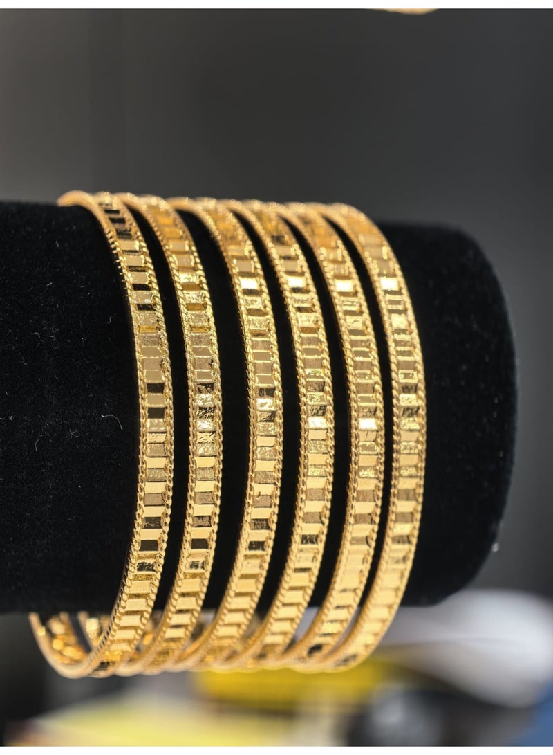 Gold-Alternative Bangles /Bangles6
