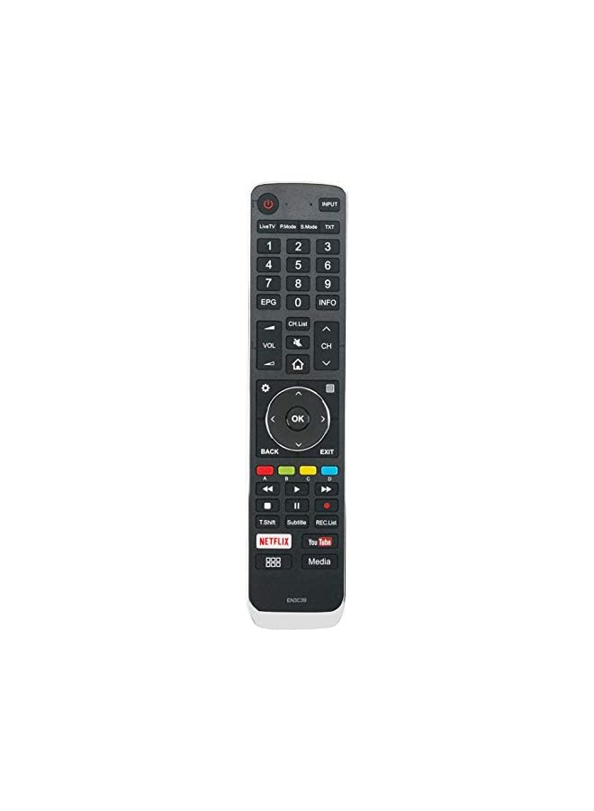 The Bros New EN3C39 Remote Control fit for Hisense LED Smart TV 55N8700UW 65N8700UWG 50M7030UW 55M7030UWG 65M7030UWG 75N9700UWG ENC3C39 50N7 55N7 65N7 75N7 65N8 75N9 55PX 65PX 50P7 55P7 65P7 75P7 65P8 75P8 - Image 2