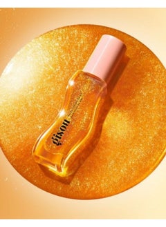 Gisou Golden Shimmer Glow Honey Infused Lip Oil - Hydrating, Nourishing, and Naturally Enhancing Formula for Luxurious Lips  - Image 3