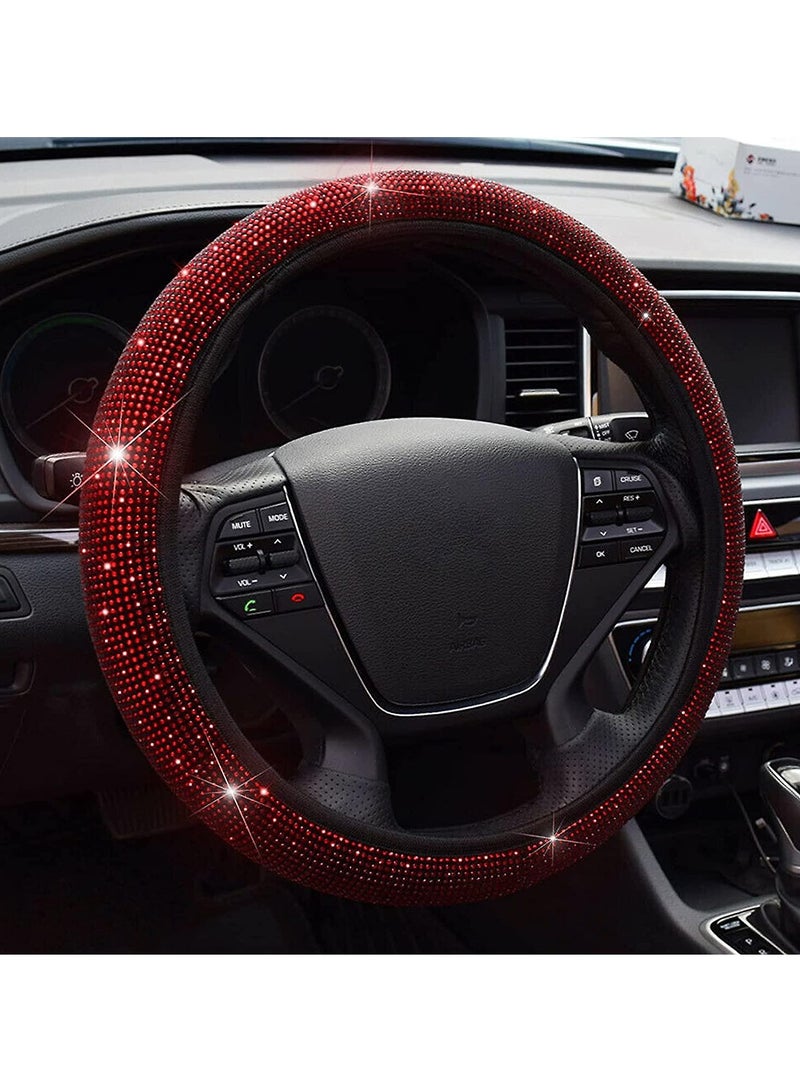 Agc AGC-Adjustable Car Steering Cover Stretch Elastic Steering Wheel Cover DIY Steering Cover. - Image 3