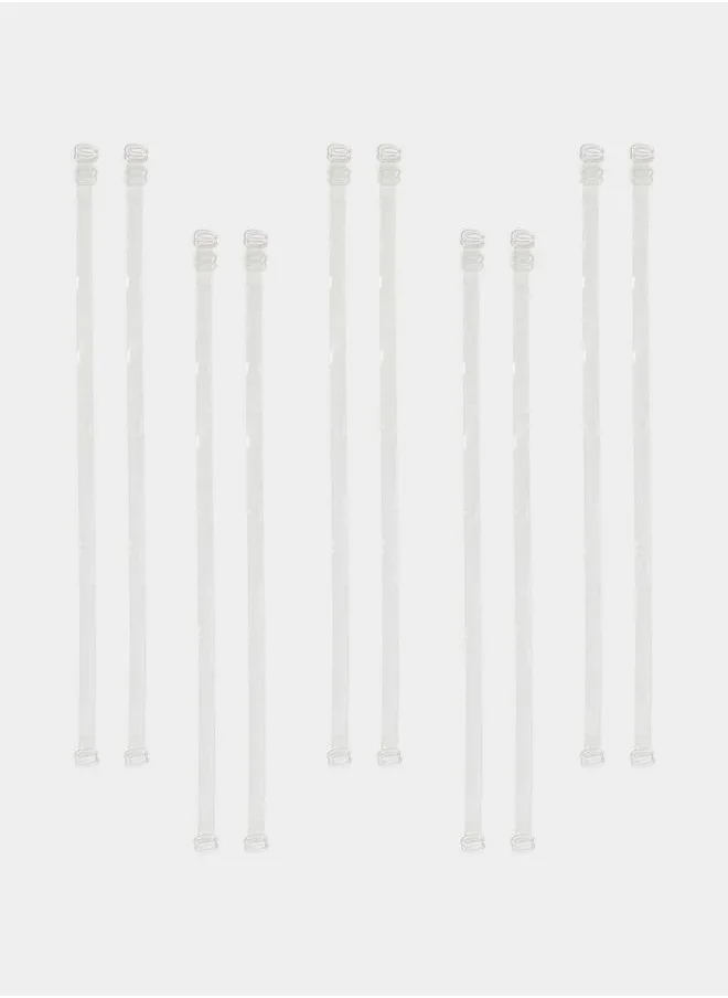 Styli Styli Set of 5 - Transparent Bra Straps