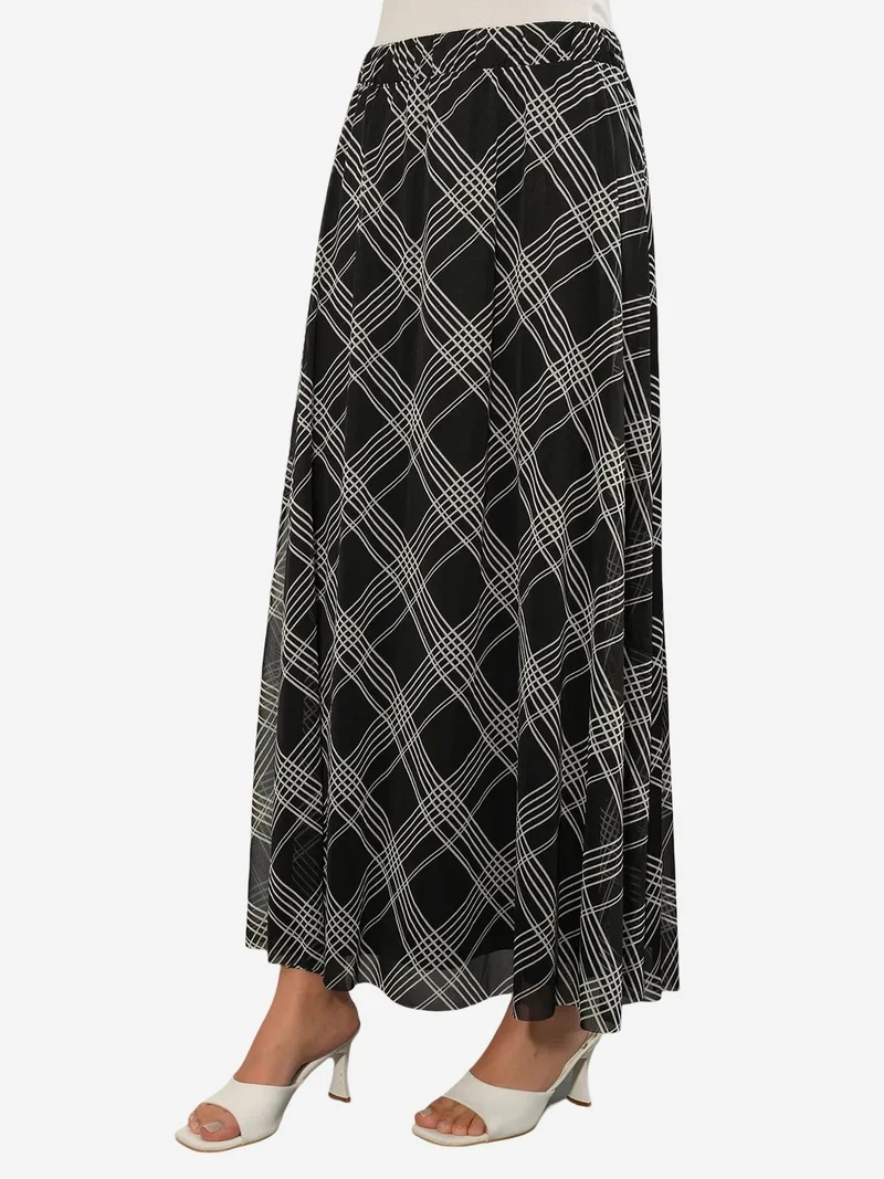 Big Dart Multicolor BDART High-Waist Floral Maxi Skirt for Women | Best Price UAE