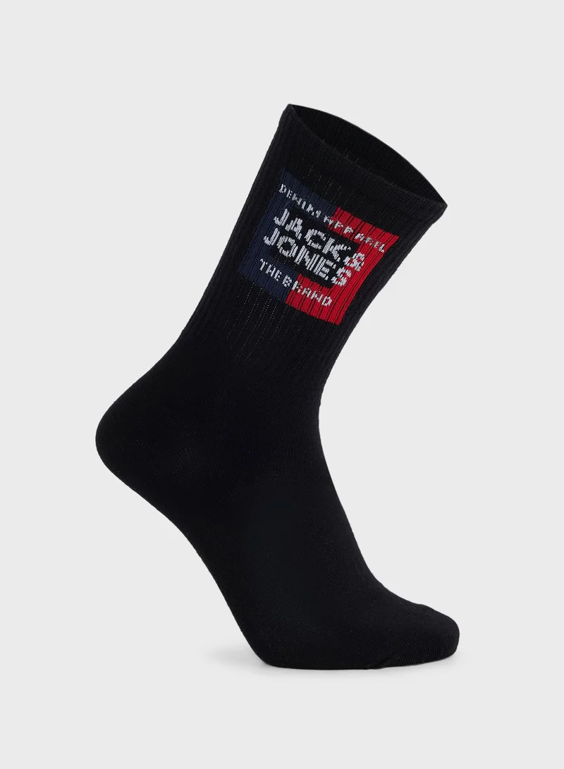 JACK & JONES 5 Pack Colorblock Socks