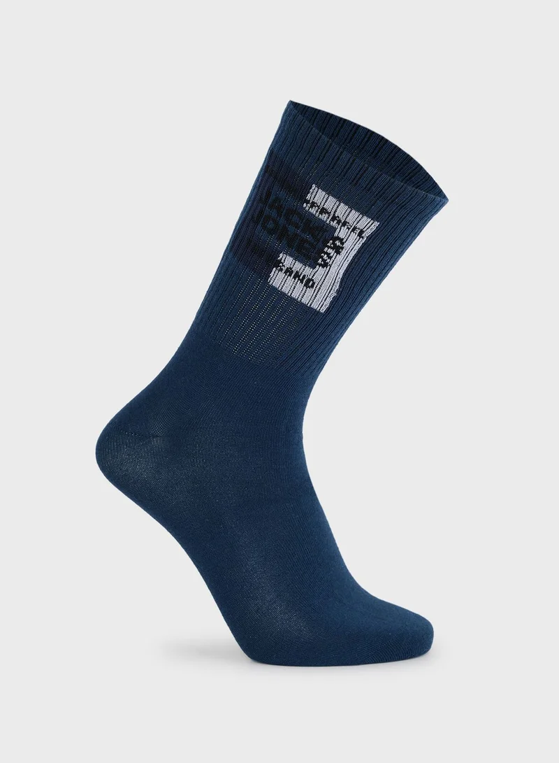 JACK & JONES 5 Pack Colorblock Socks