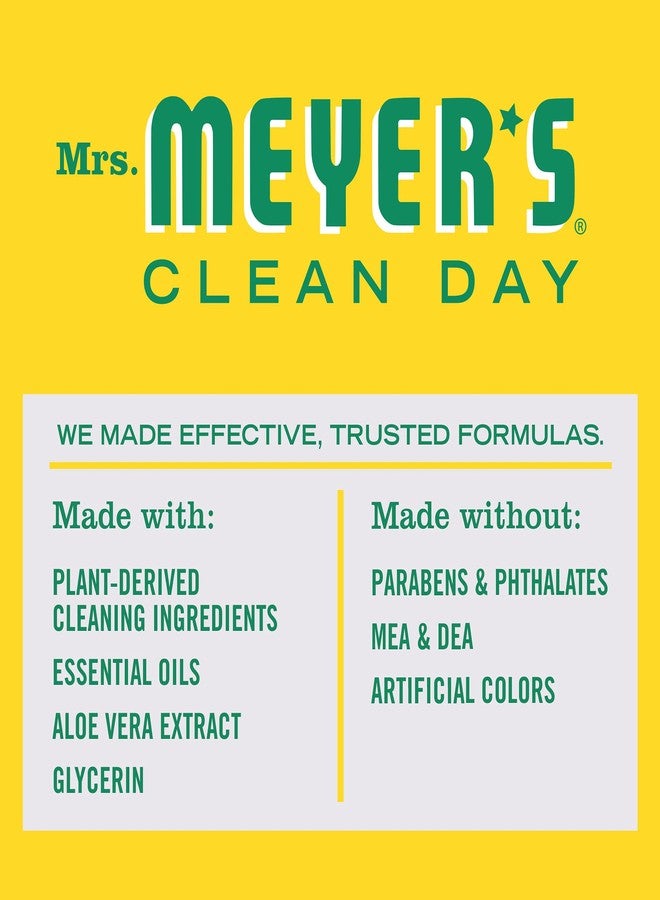 MRS. MEYER'S CLEAN DAY Liquid Dish Soap, Biodegradable Formula, Honeysuckle, 16 fl. oz - Image 3