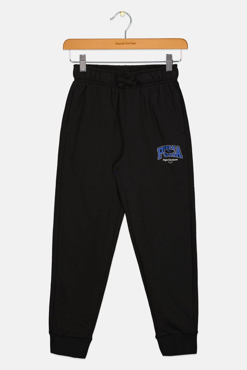 PUMA Kids Boy Sportswear Fit Outdoor Sweatpants, Black - Image 1