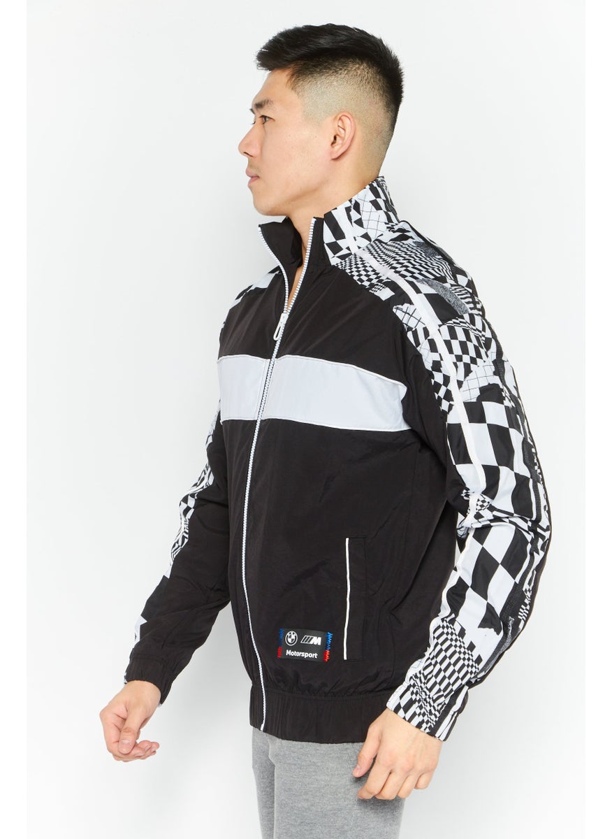 PUMA Puma x BMW Motorsport Men Sportswear Fit Outdoor Jacket, Black  - Image 3