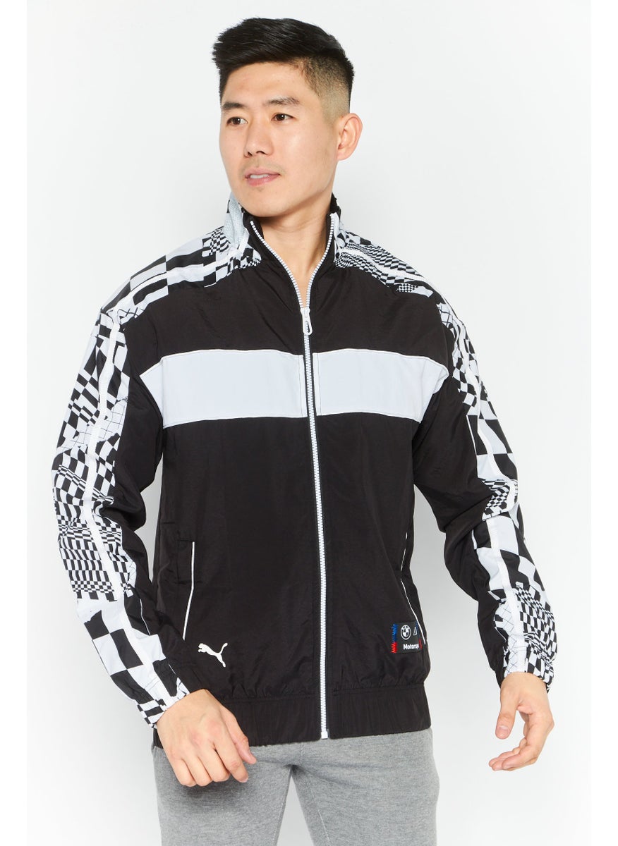 PUMA Puma x BMW Motorsport Men Sportswear Fit Outdoor Jacket, Black  - Image 1
