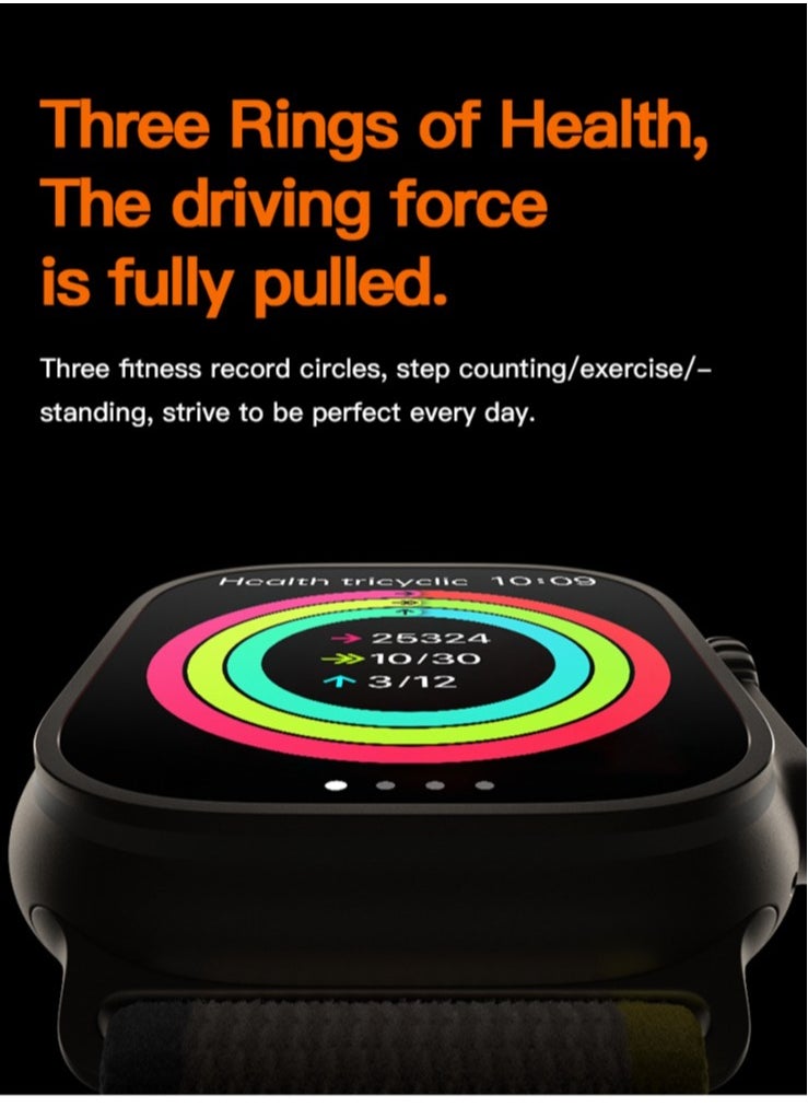 AROAQ - T900 Ultra Max 2.1 Inch Smart Watch and Headphones 2 in 1 Wireless Smart Watch with Headphones - Image 1