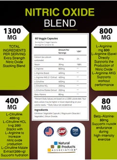 Laperva L-Arginine L-Citrulline Beta-Alanine- 60Capsule  - Image 3