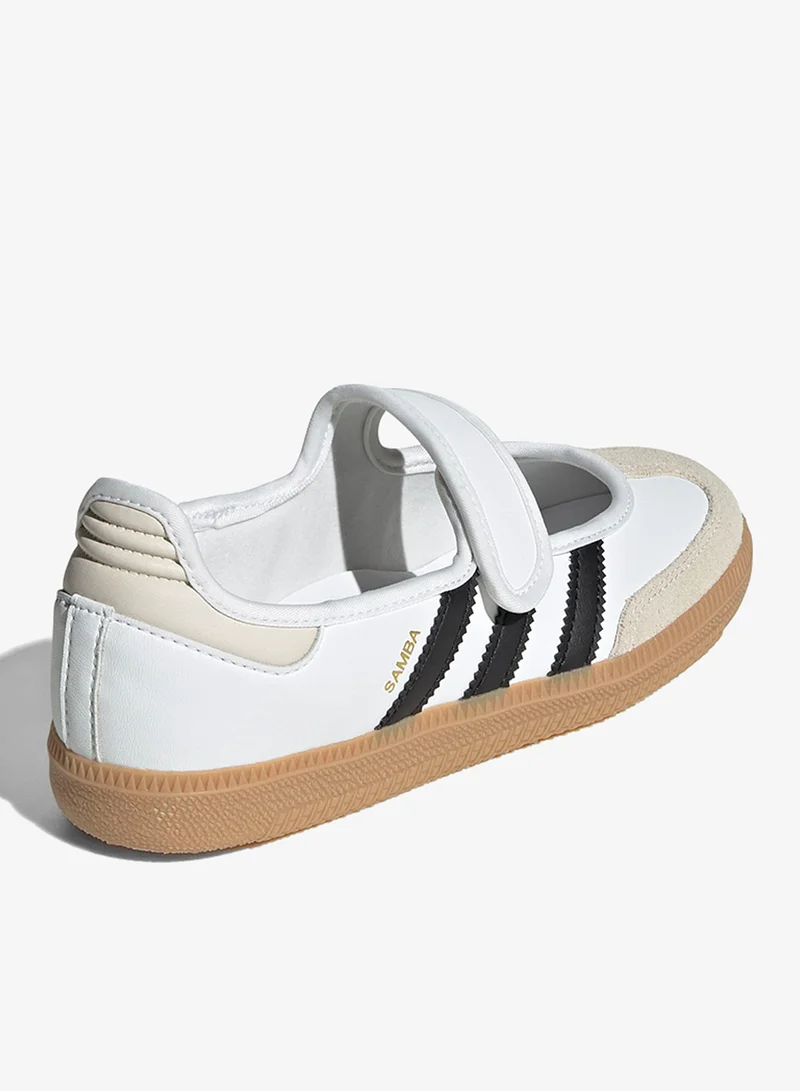 Adidas Originals FTWWHT/ALUMIN/GUM3 Youth Sambaane for Women | Best Price UAE