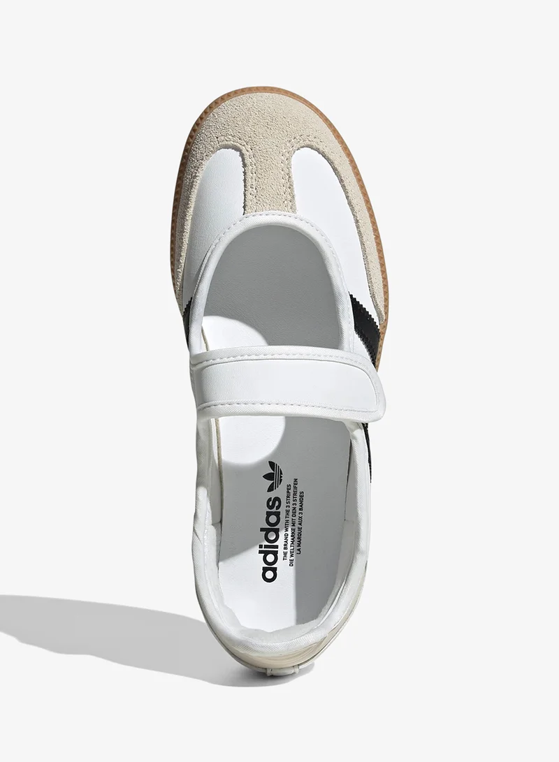 Adidas Originals FTWWHT/ALUMIN/GUM3 Youth Sambaane for Women | Best Price UAE