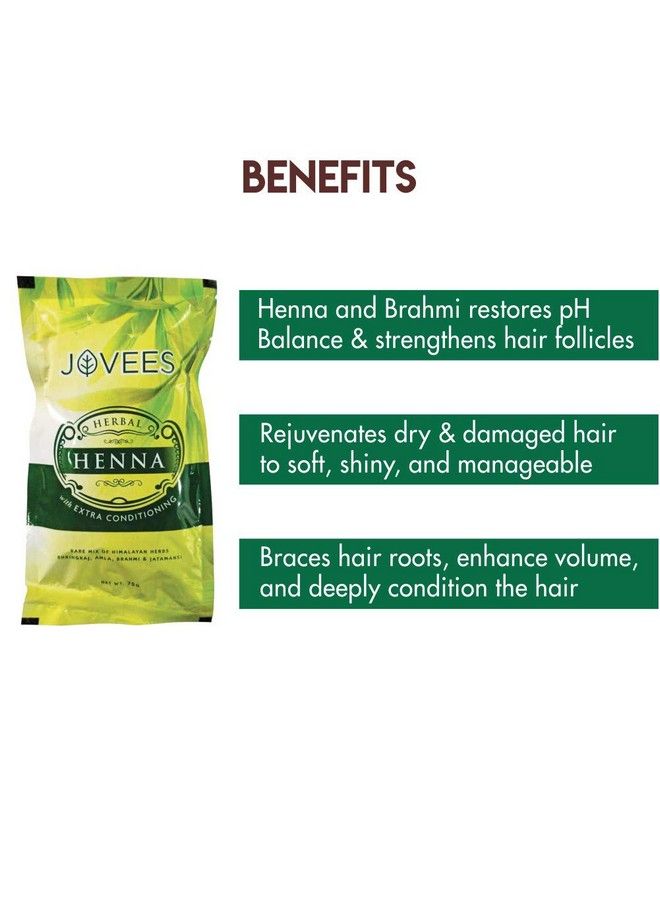 Jovees Herbal Mehandi Pouch 75G - Image 5