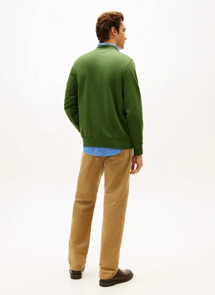 TOMMY HILFIGER Essential Terry Crew Neck Sweatshirt