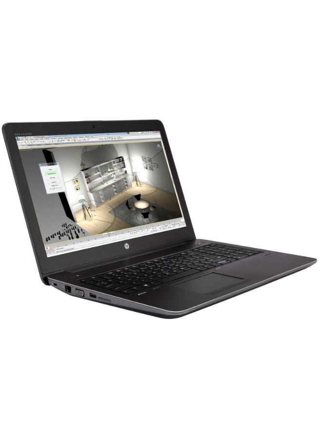 HP ZBook 15 G4 Mobile Workstation, Intel Core i7-7820HQ, 512GB SSD, 16GB RAM, NVIDIA Quadro M1200 4GB, 15.6 Inch FHD Display, Windows 10 Pro - Black (Renewed), Grade A, 6 Months Warranty Black - Image 3