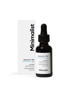 2% Hyaluronic Acid + Pga Serum For Intense Hydration, Glowing Skin & Fine Lines | Daily Hydrating Face Serum For Women & Men With Dry, Normal & Oily Skin | 30 Ml