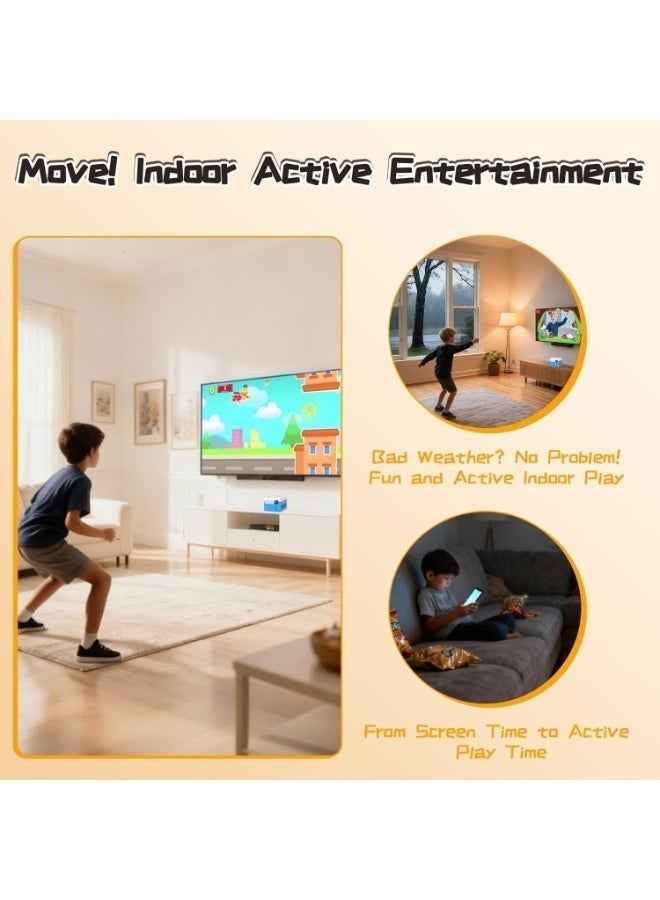 KINHANK MotionX - Motion Sensing Game Console for Kids&Families with 41 Games + Ongoing Updates – No Subscription Required, Plug&Play, Compatible with TV/PC, Perfect for Game Nights, Parties & Gifts - Image 5