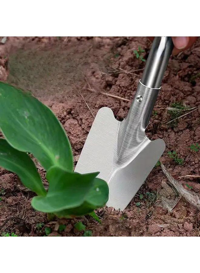 Stainless Steel Mini Shovel For Gardening Outdoor Planting Hand Trowel Medium - Image 5
