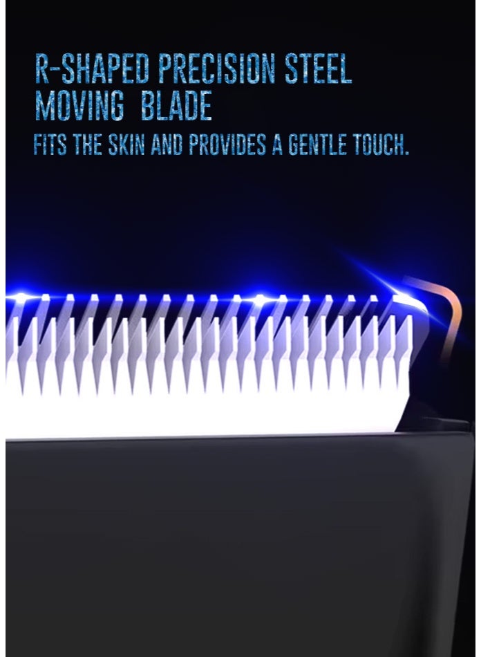 نيكاي أفضل أداة للعناية بشعر الجسم بالكامل للرجال – ماكينة حلاقة كهربائية IPX6 للرطب/الجاف مزودة بضوء ليد | شاشة LCD ذكية | مدة تشغيل حوالي ۱۰۰ دقيقة | طول قابل للتعديل وشحن سريع من النوع C - Image 2