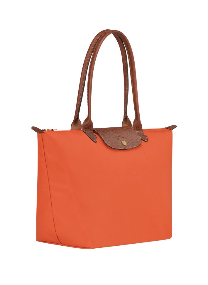 Longchamp women's large handbag, handbag, shoulder bag, orange classic style  - Image 3