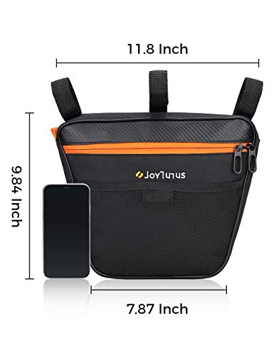 JOYTUTUS Passenger Grab Handle Storage Bag, Phone Holder Storage Organizer Bag, Multi-Purpose Pouch Organizer Bag Compatible with Wrangler CJ YJ TJ JK JL 1965 to 2024 & JT Gladiator 2020 to 2024 UTV - Image 5