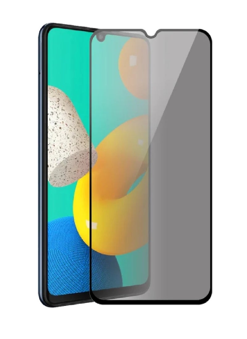 Super Tempered Glass Screen Protector Anti-Spy Privacy Designed For Samsung Galaxy M32 4G Full Screen Coverage And Bubble Free - Image 1