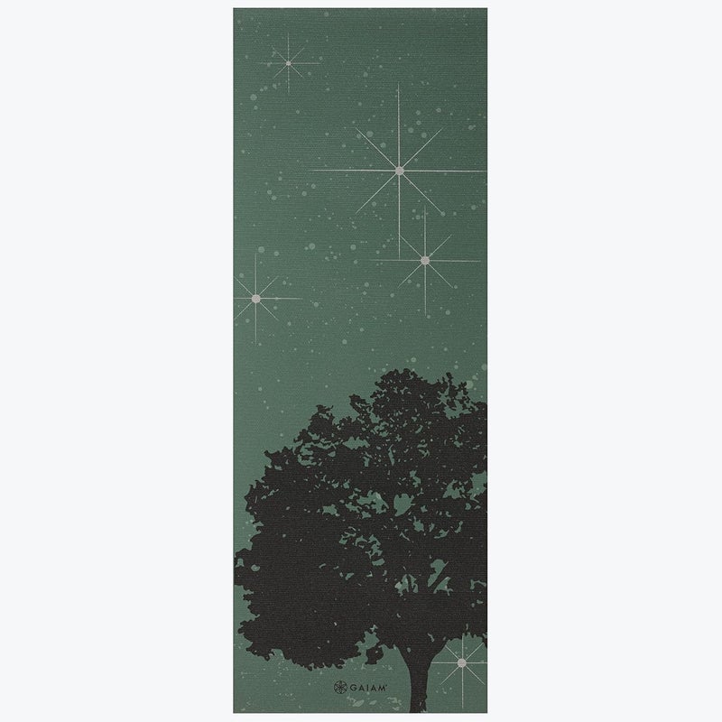 Gaiam Print Yoga Mat, Non Slip Exercise & Fitness Mat for All Types of Yoga, Pilates & Floor Exercises - Image 2