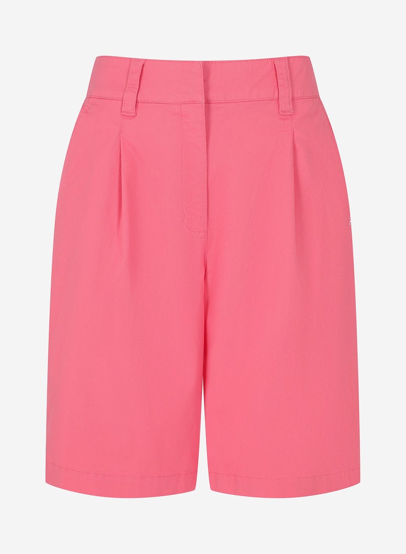 Termit Women's Swim Shorts, Pink, 91% Polyester, 9% Elastane, Waterfly Technology, Quick-Drying, Comfortable Fit for Beach & Surfing - Image 1