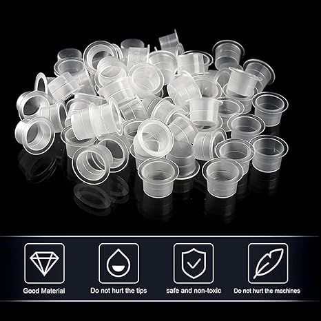 SHIELD PLUS Dynamic Black Tattoo Ink Small Ink Cup 1oz30ml Tattoo Supplies - Image 2