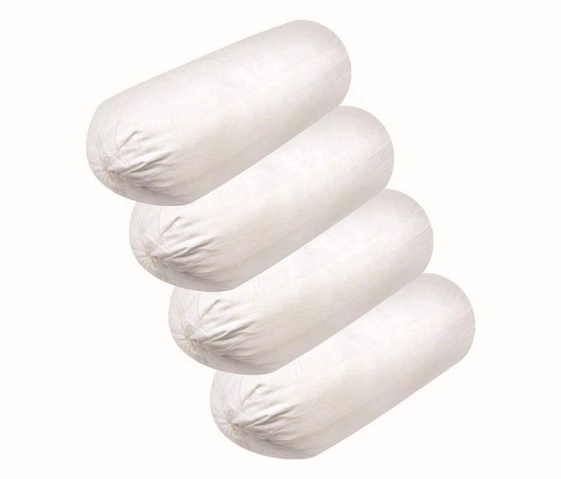 JDX Deluxe Premium Comfort Round Bolster Set of 4-9x26 Inches - Image 1