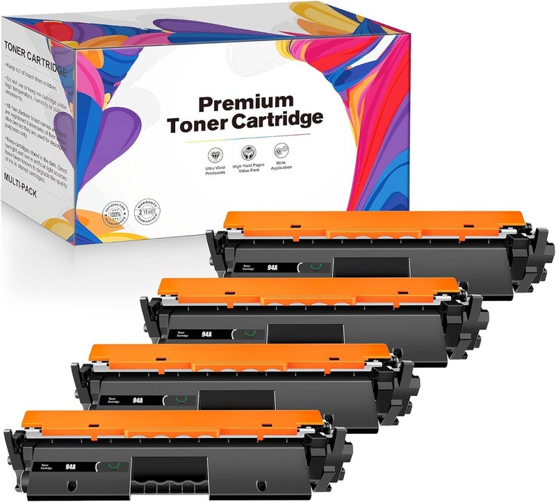 خرطوشة حبر معاد تصنيعها من بديلة لـ HP 126A CE310A CE311A CE312A CE313A لطابعات Color Pro MFP M175 M275 CP1025nw الليزرية (أسود، سماوي، أرجواني، أصفر، عبوة من 4)