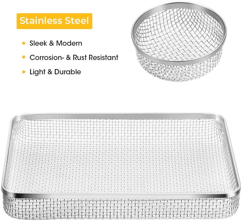 BougeRV RV Flying Insect Screen RV Furnace Vent Cover RV Bug Screen Covers Water Heater Screen Stainless Steel Mesh for RVs/Campers/Trailers (3Pack)… - Image 2