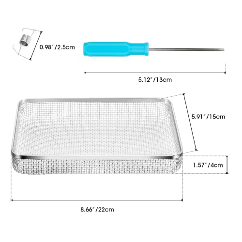 BougeRV RV Flying Insect Screen RV Furnace Vent Cover RV Bug Screen Covers Water Heater Screen Stainless Steel Mesh for RVs/Campers/Trailers (3Pack)… - Image 5