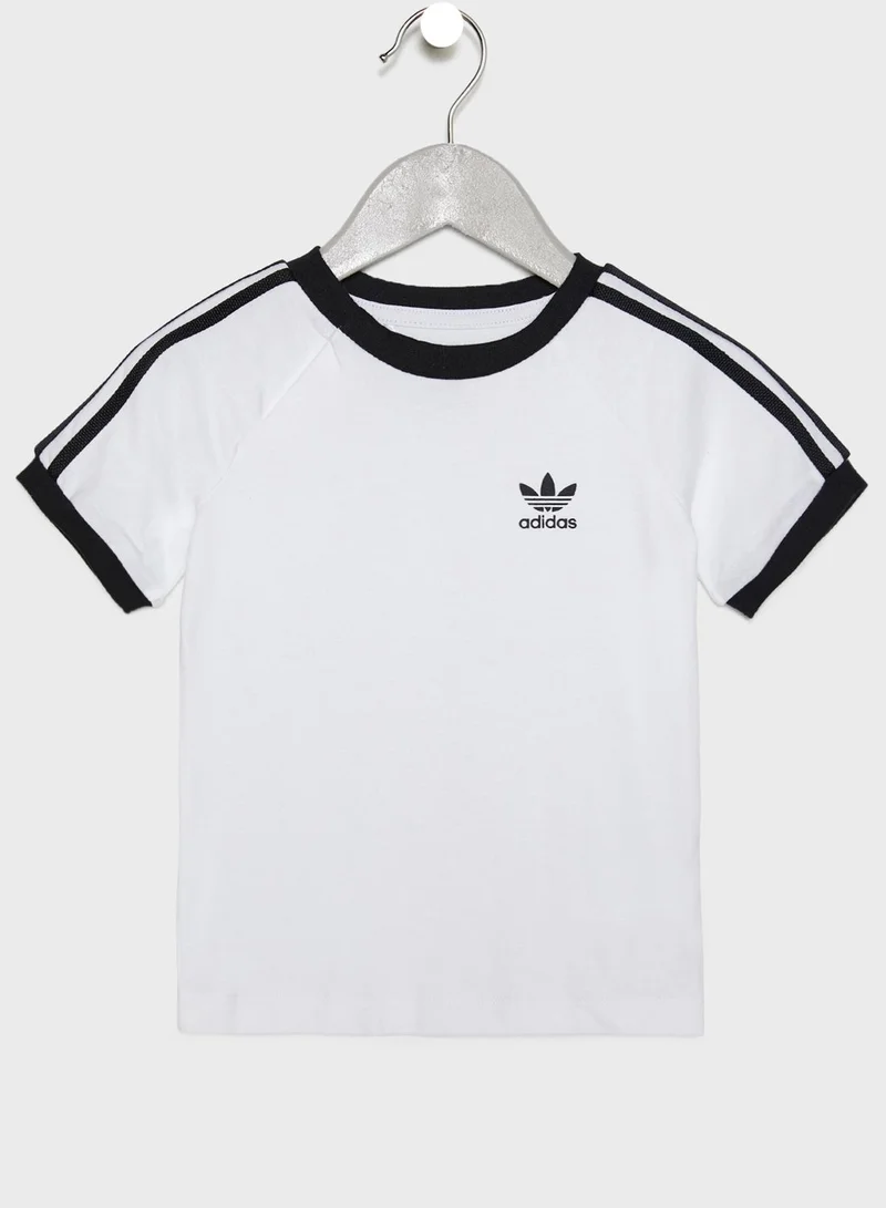 adidas Originals Infant 3 Striped T-Shirt