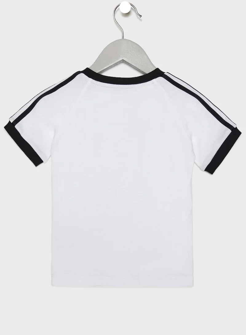 adidas Originals Infant 3 Striped T-Shirt