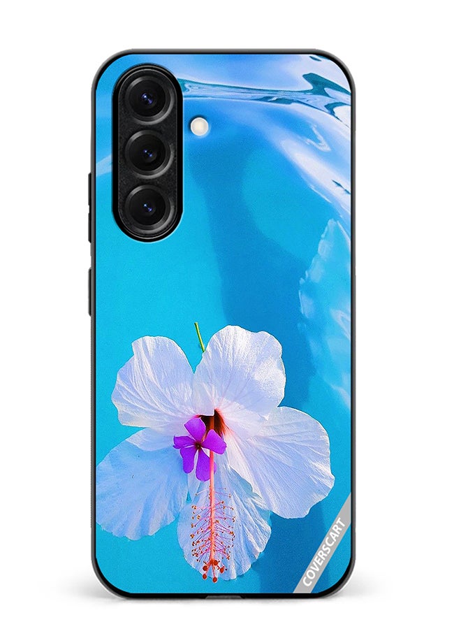 VR CREATIVE Protective Case Cover For Samsung Galaxy S25 Flower Design Multicolour