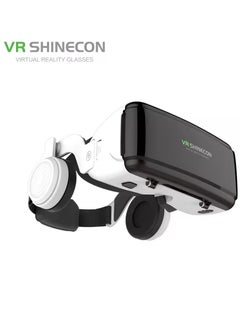 في آر شينيكون VR سماعة مع سماعات بلوتوث العين المحمية HD الواقع الافتراضي سماعة متوافقة مع iPhone و Android الهاتف  - Image 1