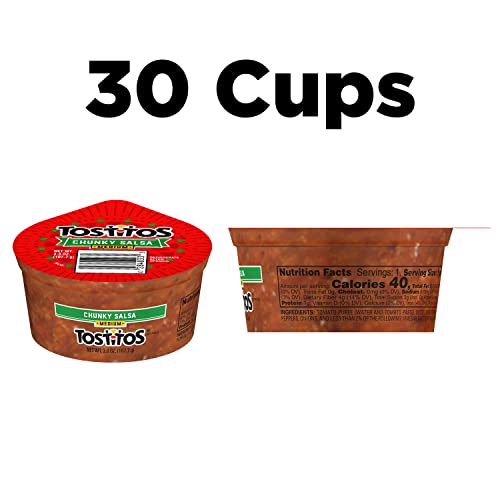 Tostitos, Medium Chunky Salsa To Go, 3.8 Ounce (Pack of 30) - Image 2