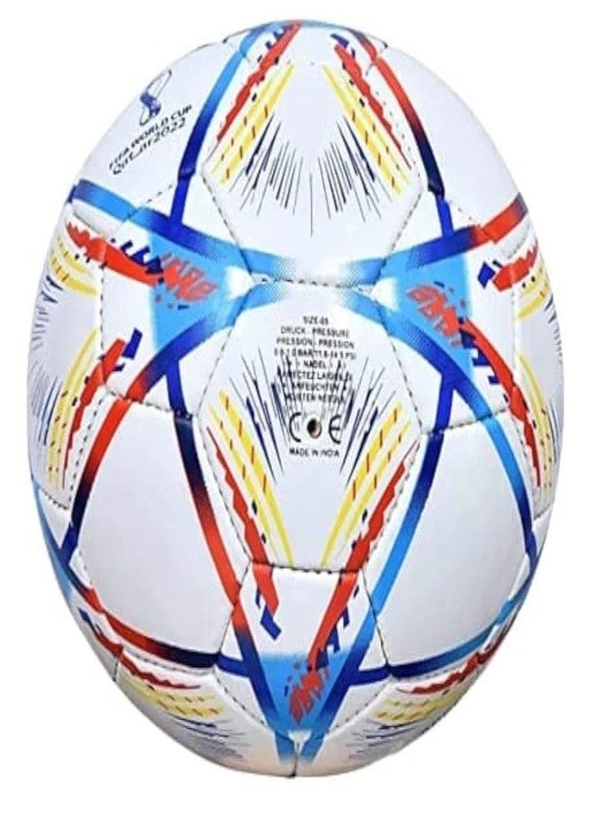 PUREFORCE Hand Stitched Football | Premium and Strong and Durable Football for Indoor and Outdoor Match - Image 3