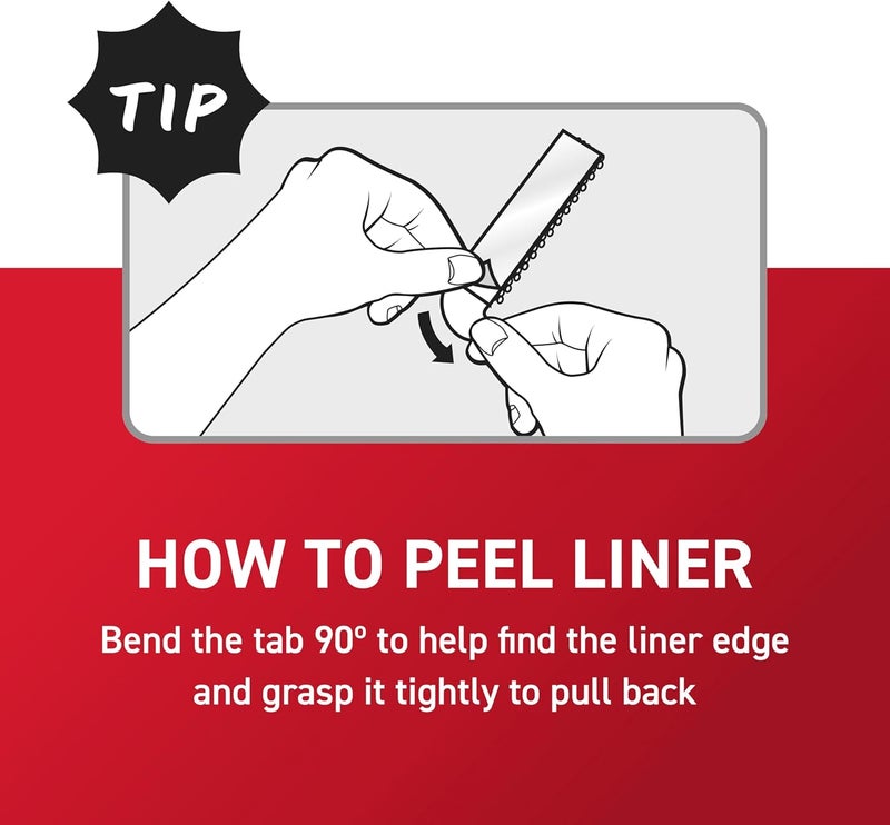 Command 15 lb & 10 lb Large and Medium Picture Hanging Strips 28 Assorted Pairs (56 Strips), Damage-Free Hanging Picture Hangers, Great for Home Decor, White Adhesive - Image 5