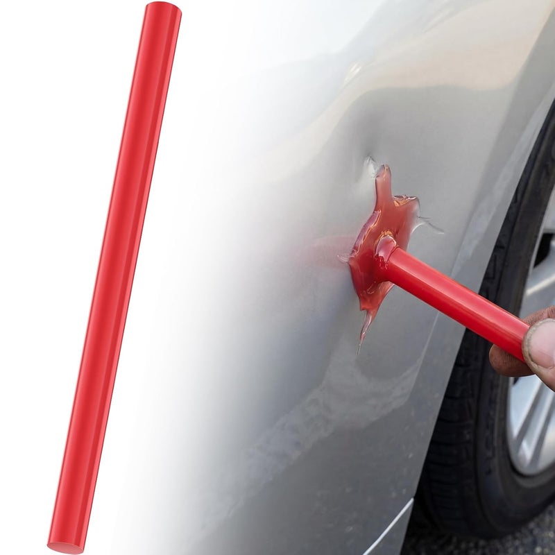 CroBlissful 1 Pc Paintless Dent Repair Glue Sticks PDR Glue Hot Sticks Paintless Dent Repair Tool for Car Restoration Remover Tool Set (Red) - Image 1