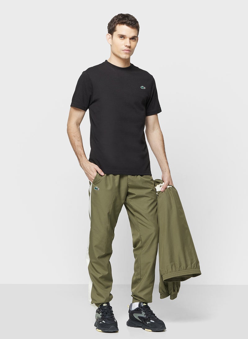LACOSTE Ultra Dry Printed Crew Neck T-Shirt - Image 4