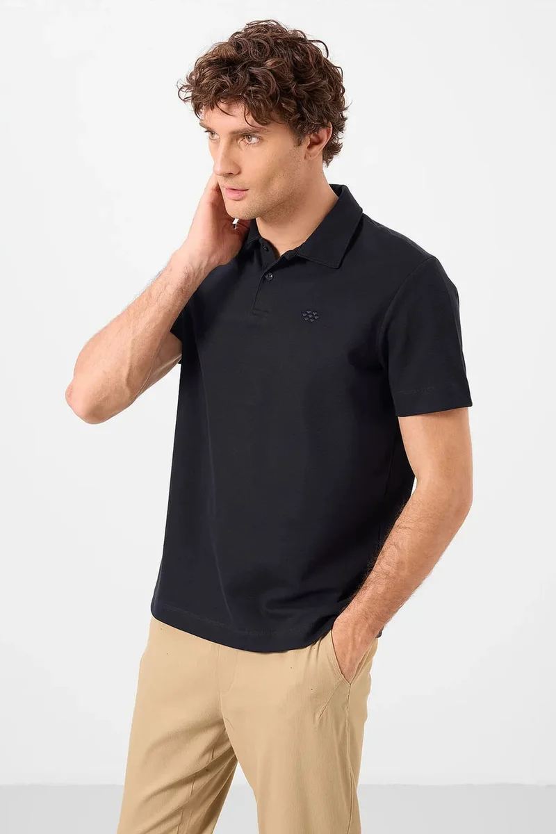 Tommylife TOMMY Men's Cotton-Blend Polo T-Shirt