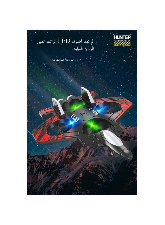 Durable Foam Remote Control Airplane for Kids, Anti-Crash RC Plane, Rechargeable with 4 Channel, Outdoor Hobbies Flying Toy Gift - Image 4