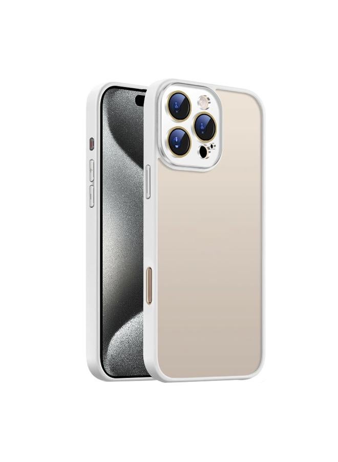 اس-توب جراب لهاتف iPhone 15 Pro، جراب هاتف نانو شبه شفاف بملمس الجلد المصقول - Image 1