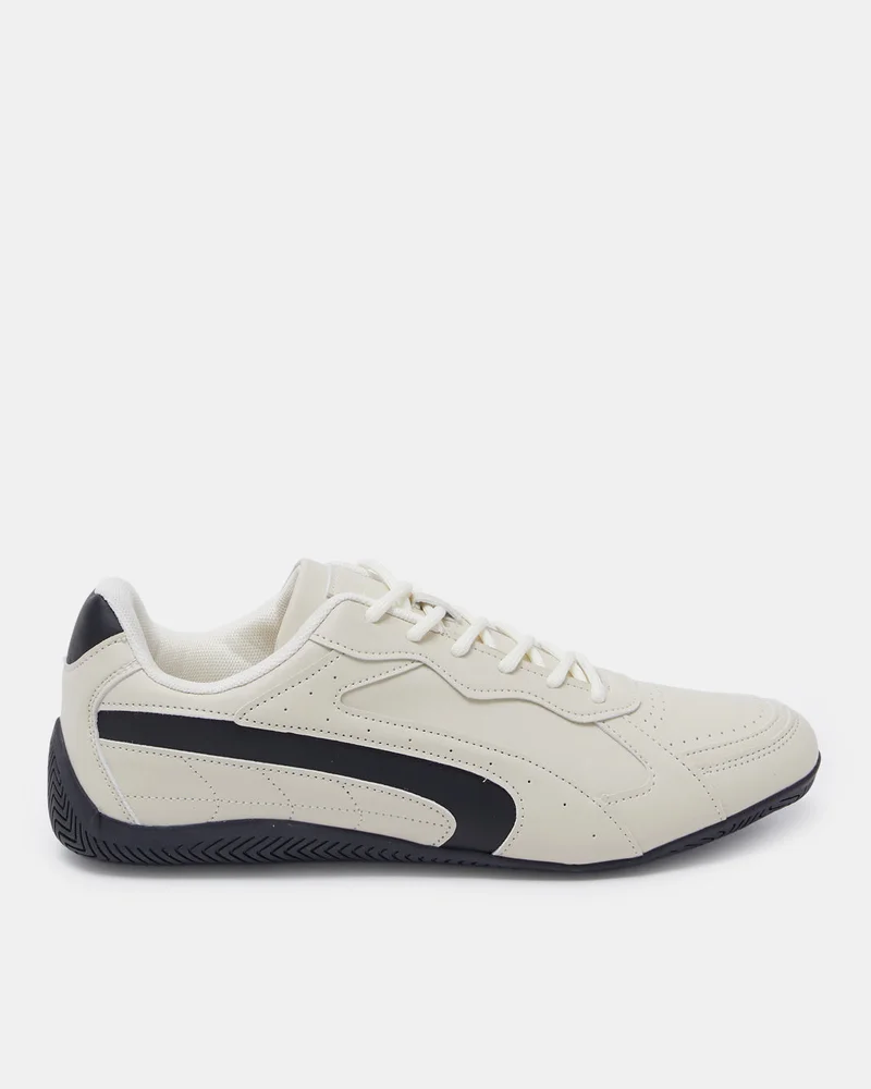 REDTAG Men Beige Retro Sneakers