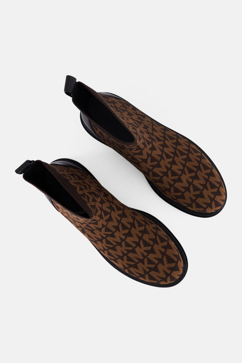 Michael Kors Women Slip On Ankle Boots, Brown  - Image 3