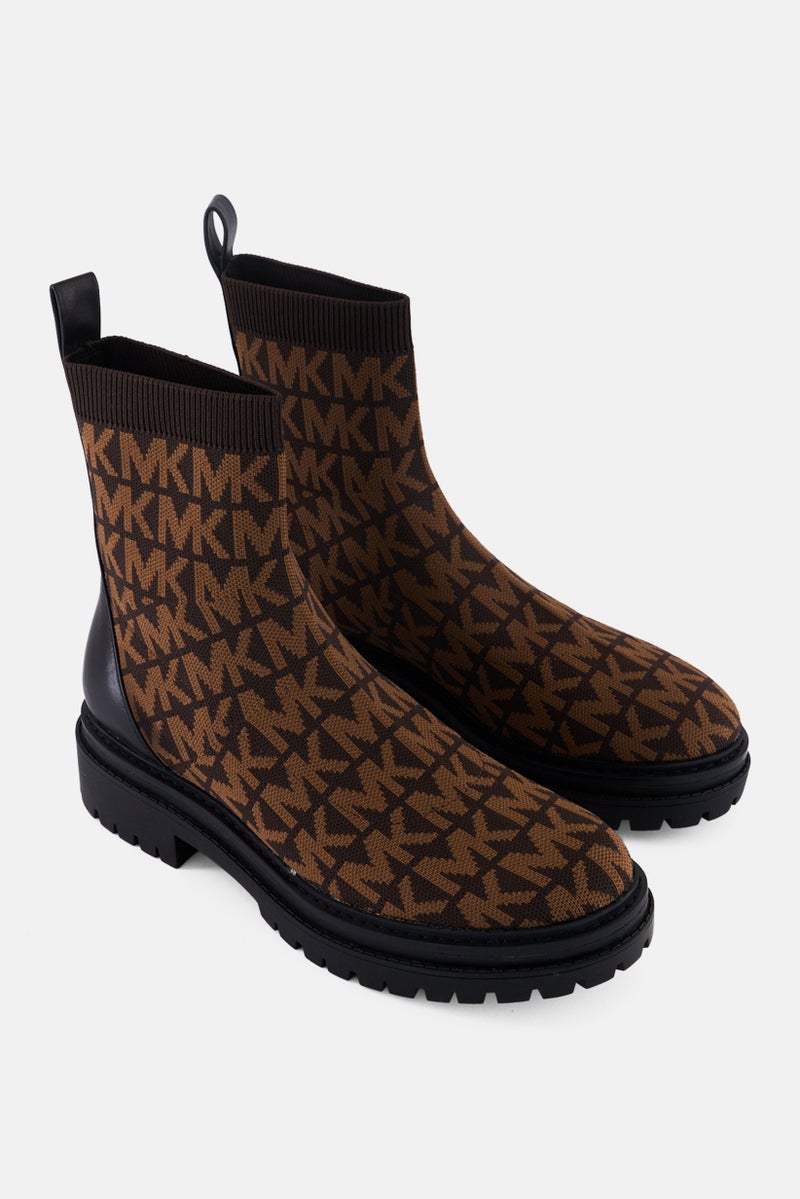 Michael Kors Women Slip On Ankle Boots, Brown  - Image 1