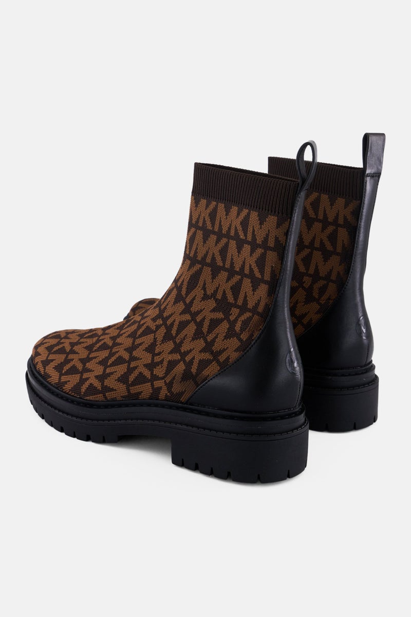 Michael Kors Women Slip On Ankle Boots, Brown  - Image 2
