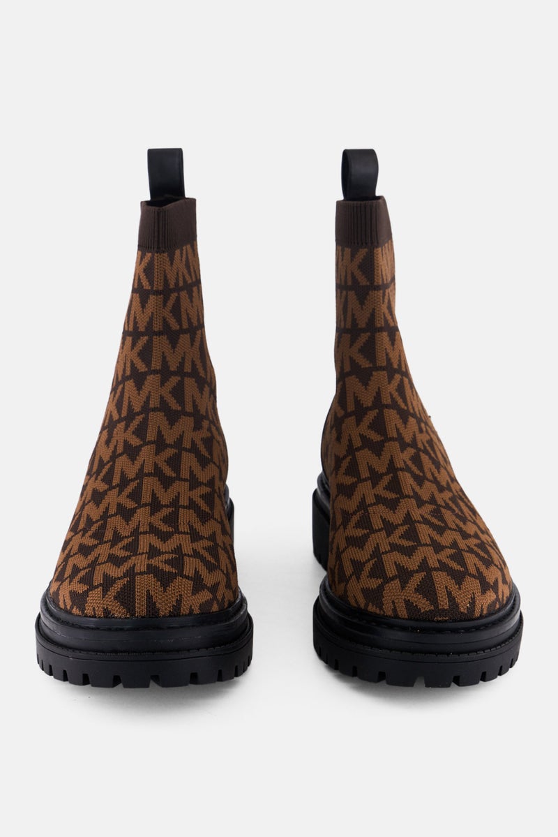 Michael Kors Women Slip On Ankle Boots, Brown  - Image 4